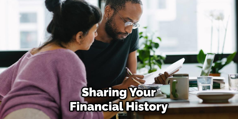 Sharing Your Financial History