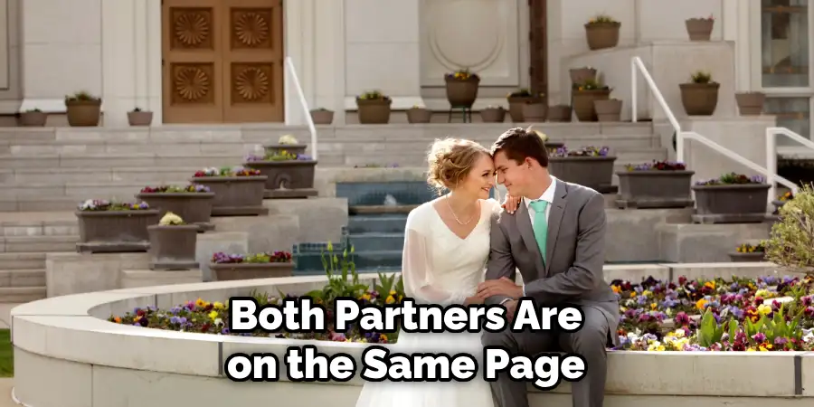 Both Partners Are on the Same Page